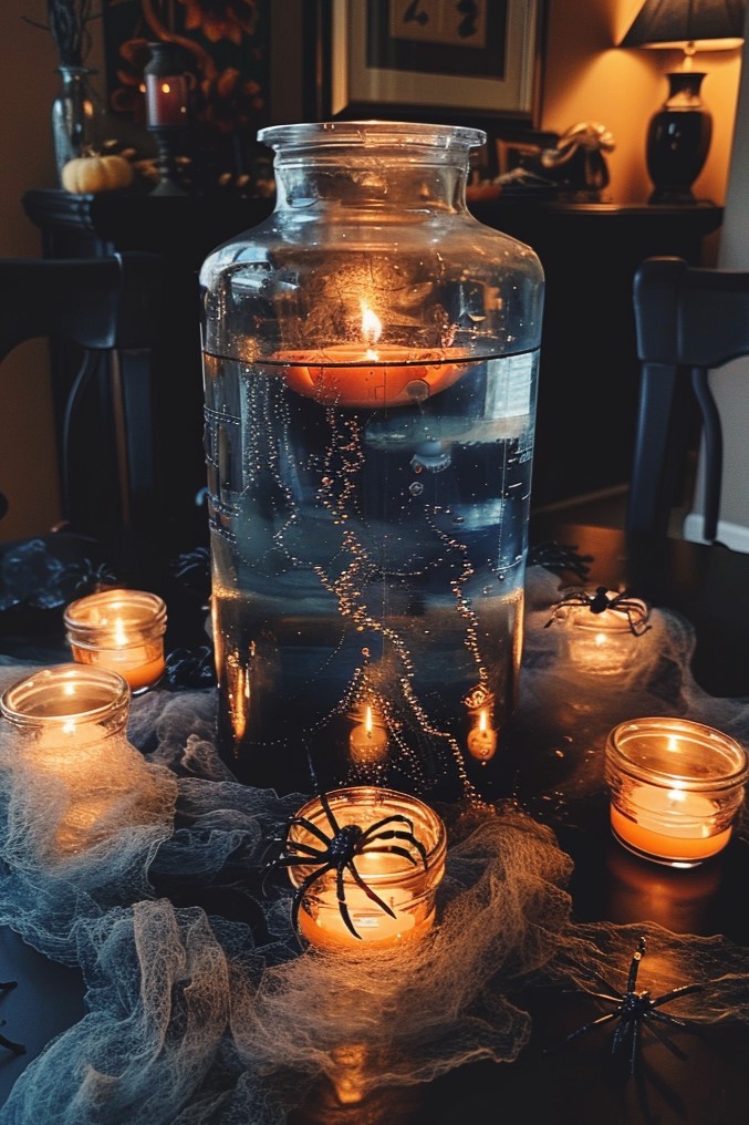 Floating Candle Jar