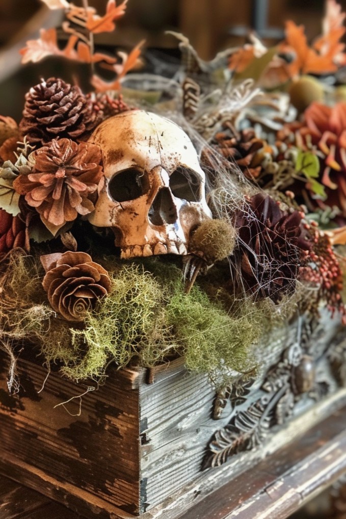 Rustic Skull Decor